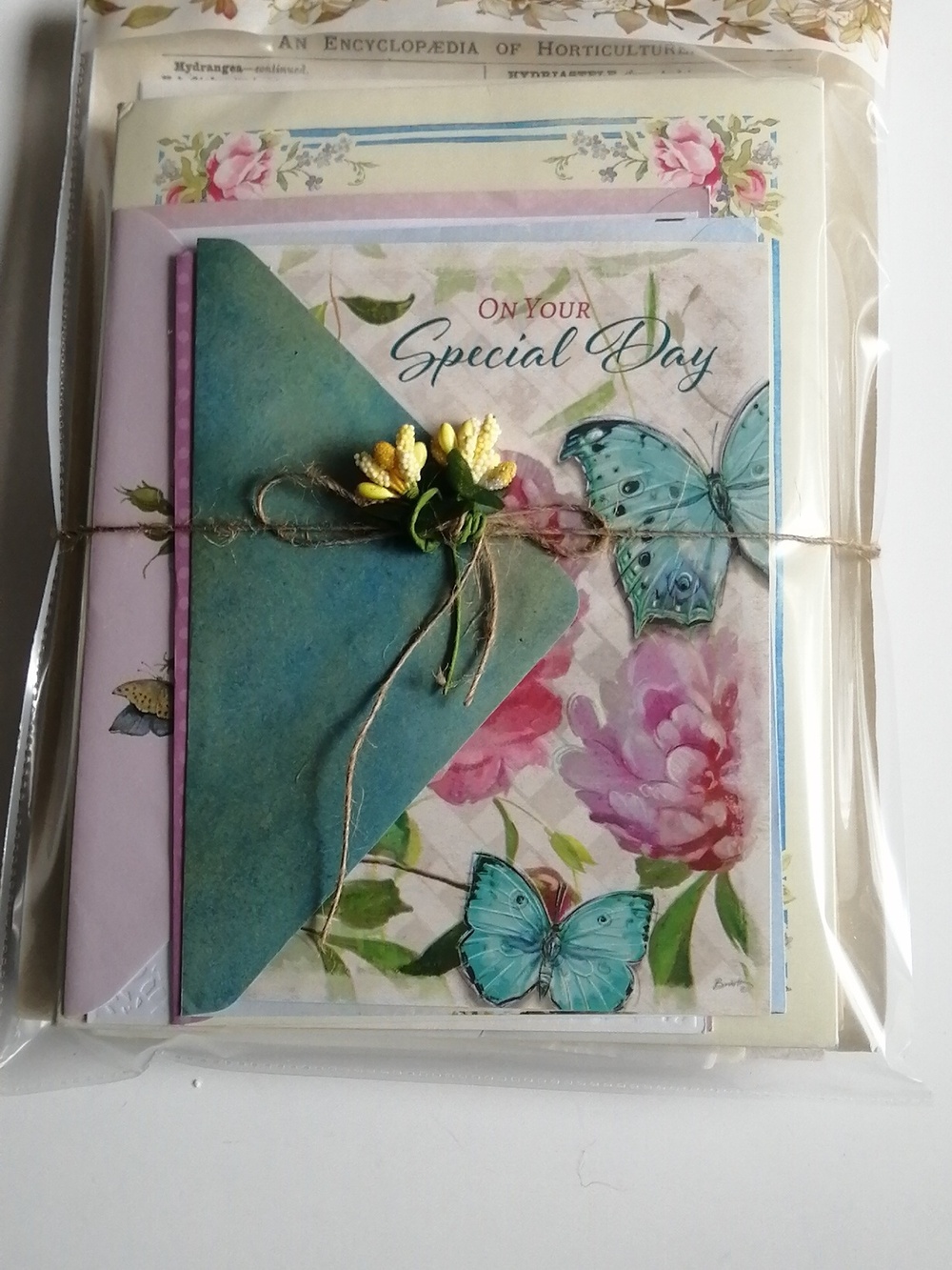 DIY Vintage Floral Romantic craft kit